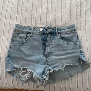 Zara denim shorts
